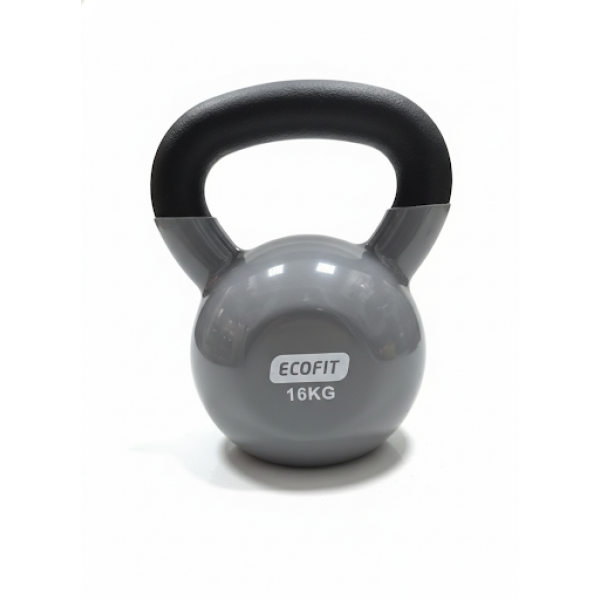 Гиря EcofitMD2201 16кг PVC+Iron