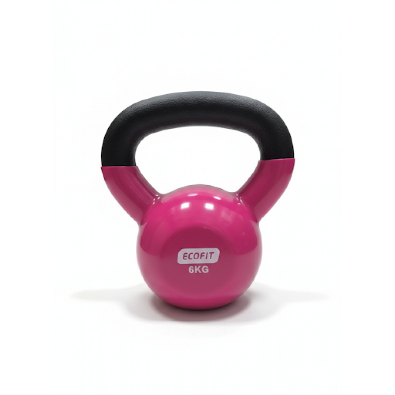 Гиря EcofitMD2201 6 кг PVC+Iron