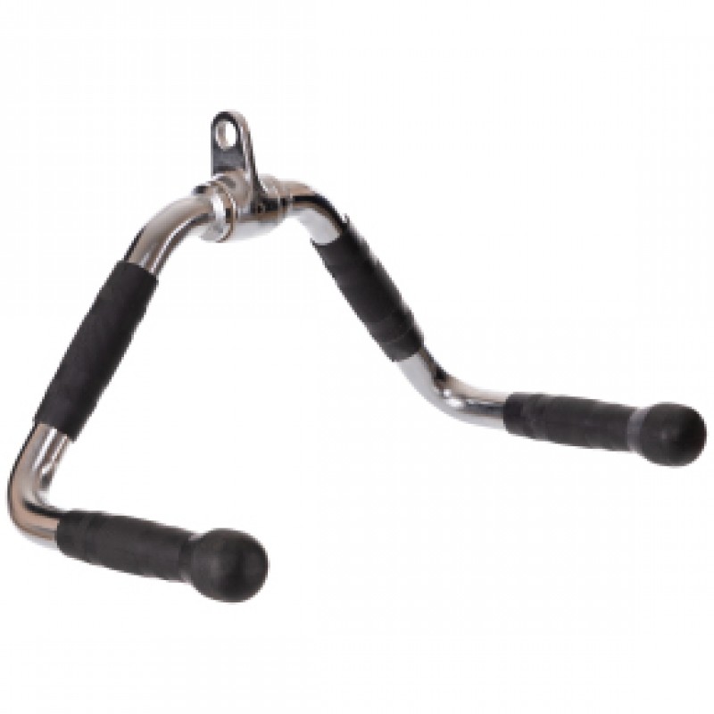 Рукоятка для нижней тяги L-образная ручка для блочного тренажера MD5048 – 425 мм × 210 мм × 220 мм