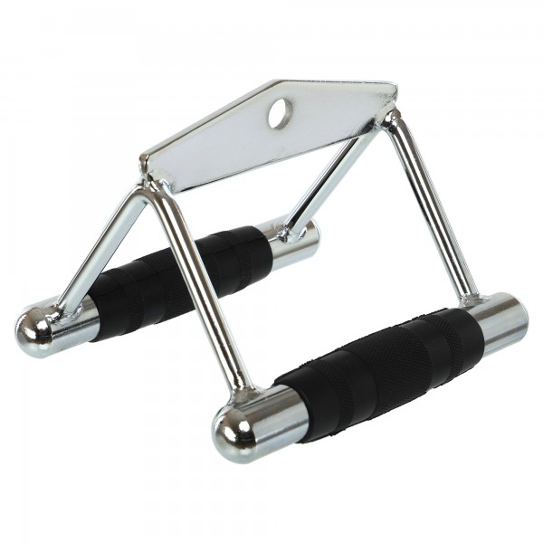 Рукоятка двойная для нижней тяги ручка для блочного тренажера MD5053