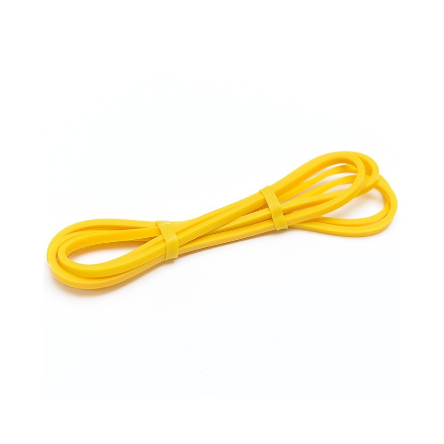Резина для подтягиваний (лента сопротивления) Ecofit MD1353 жёлтый  2080*0,65*0,45см