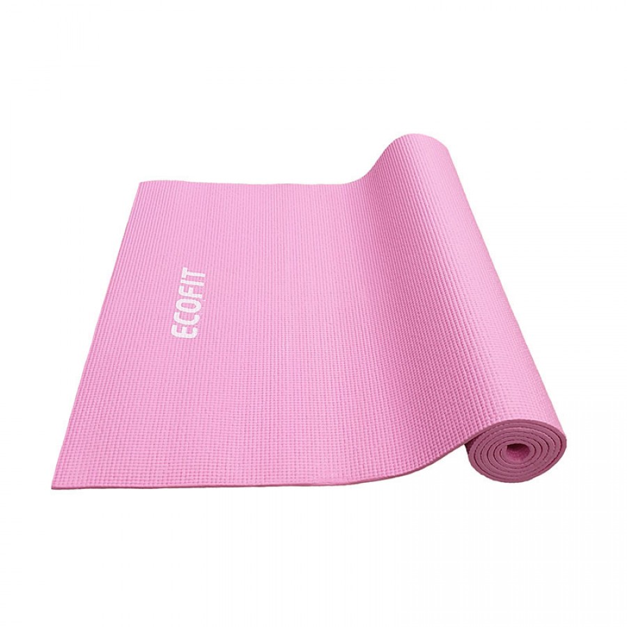 Коврик для фитнеса Ecofit MD9010, 1730*610*4 мм, розовый