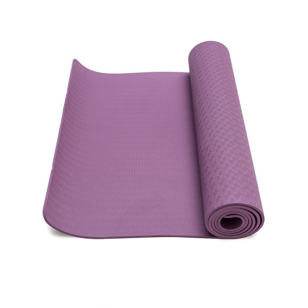 Коврик для фитнеса Ecofit MD9012 однослойный TPE 1830*610*6мм фиолетовый