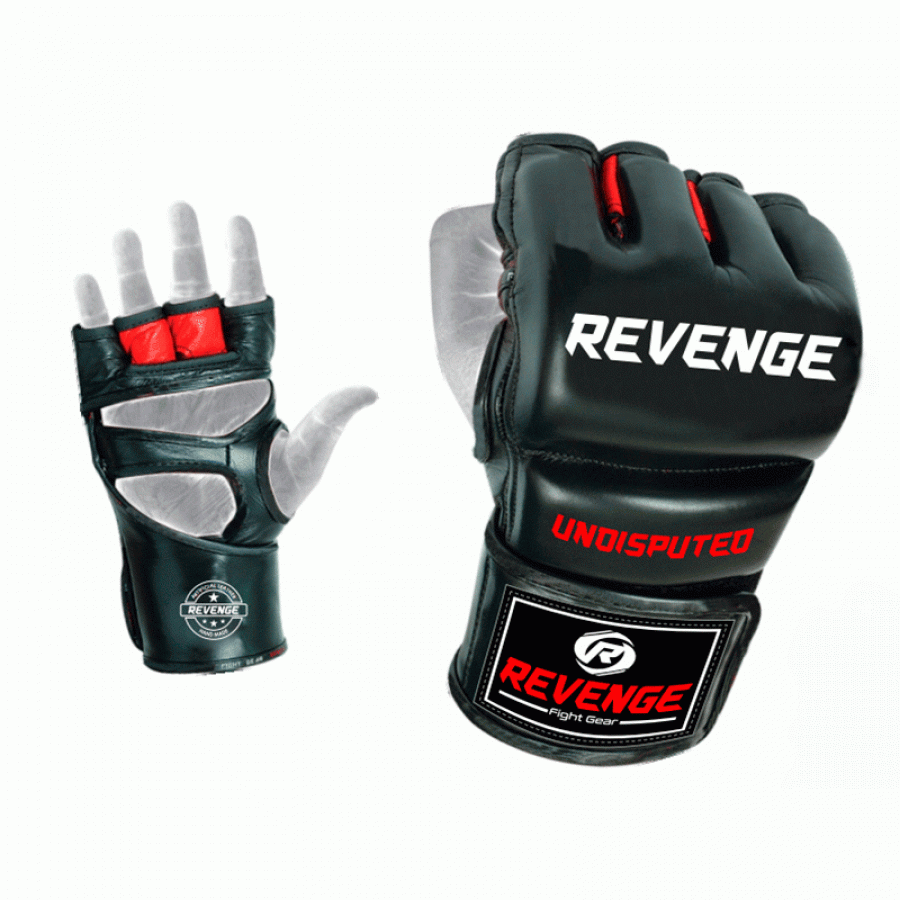 Перчатки MMA EV-18-1838- PU- (L черные)